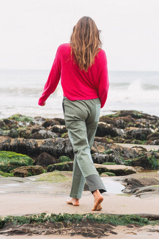 Electric & Rose Lane Slub Long Sleeve Tee - Premium clothing at Lonnys NY - Just $118! Shop Womens clothing now