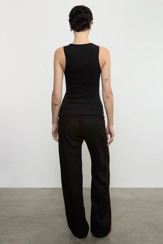 Enza Costa Cotton Ribbed Scoop Tank - Premium clothing at Lonnys NY - Just $125! Shop Womens clothing now