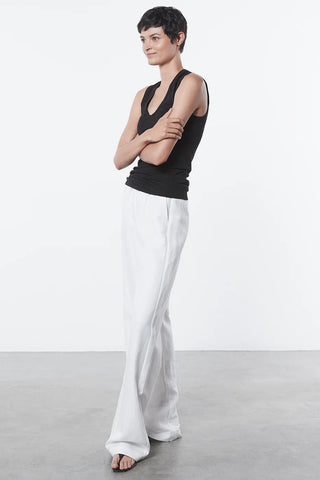Enza Costa Essential Sleeveless U Tank - Premium clothing at Lonnys NY - Just $120! Shop Womens clothing now