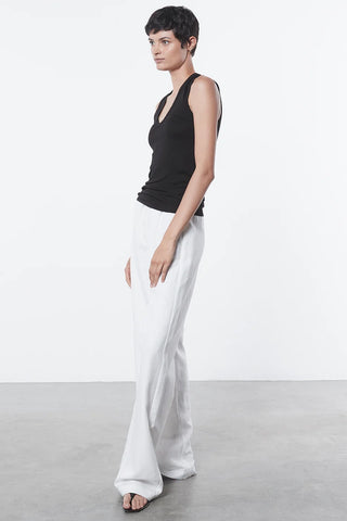 Enza Costa Essential Sleeveless U Tank - Premium clothing at Lonnys NY - Just $120! Shop Womens clothing now