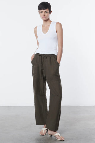 Enza Costa Essential Sleeveless U Tank - Premium clothing at Lonnys NY - Just $120! Shop Womens clothing now