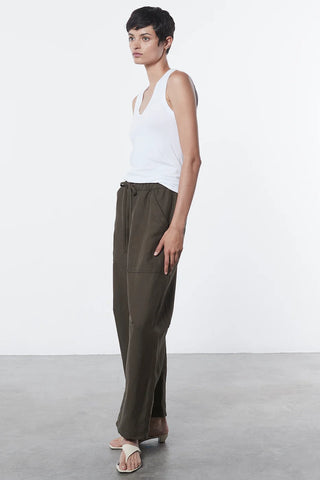 Enza Costa Essential Sleeveless U Tank - Premium clothing at Lonnys NY - Just $120! Shop Womens clothing now