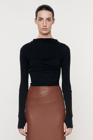 Enza Costa Cashmere Twist Top - Premium clothing at Lonnys NY - Just $280! Shop Womens clothing now