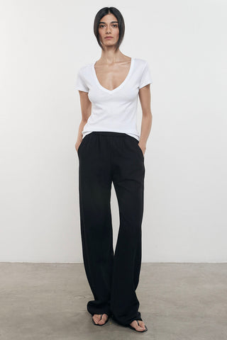 Enza Costa Perfect V Tee - Premium clothing at Lonnys NY - Just $145! Shop Womens clothing now