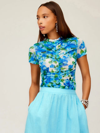 Fifteen Twenty Sabrina Ruched Top - Premium clothing at Lonnys NY - Just $132! Shop Womens clothing now