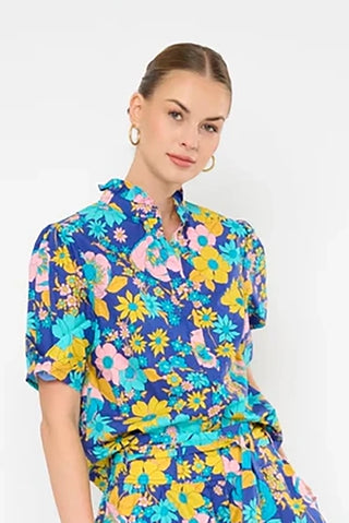 Flora Bea Renata Shirt - Premium clothing at Lonnys NY - Just $170! Shop Womens clothing now