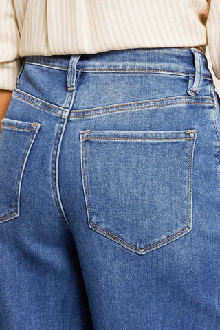 Flying Monkey Arosa Pleated Wide Leg Jeans - Premium clothing at Lonnys NY - Just $94! Shop Womens clothing now