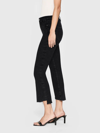 Frame Le Crop Mini Boot Cascade Hem Jeans - Premium clothing at Lonnys NY - Just $268! Shop Womens clothing now