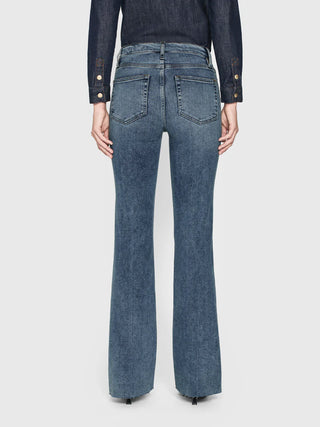 Le Easy Flare Raw Hem Jeans - Premium clothing at Lonnys NY - Just $268! Shop Womens clothing now