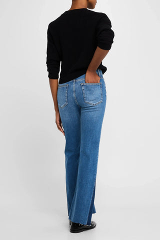 Frame Le Easy Flare Outseam Insert Jeans - Premium clothing at Lonnys NY - Just $278! Shop Womens clothing now