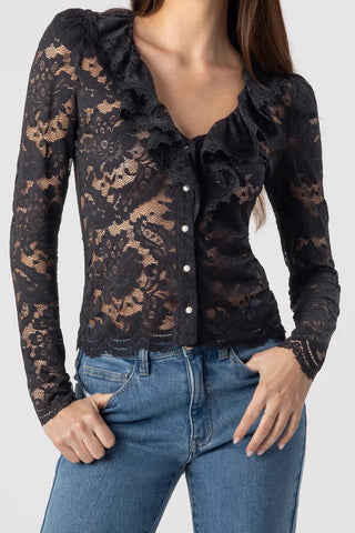 Generation Love Corsa Lace Top