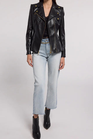 Selah Vegan Leather Jacket - Premium clothing at Lonnys NY - Just $485! Shop Womens clothing now