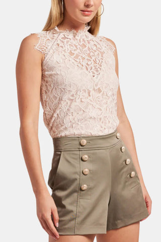 Generation Love Steffina Lace Top - Premium Shirts & Tops at Lonnys NY - Just $215! Shop Womens clothing now