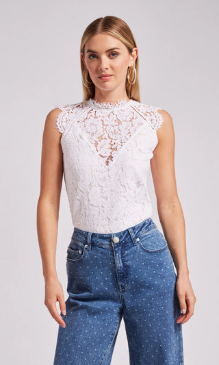 Generation Love Steffina Lace Top - Premium Shirts & Tops at Lonnys NY - Just $215! Shop Womens clothing now