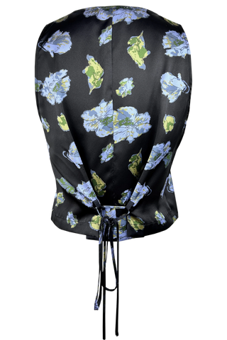 Gold Hawk Silk Floral Vest - Premium clothing at Lonnys NY - Just $214! Shop Womens clothing now