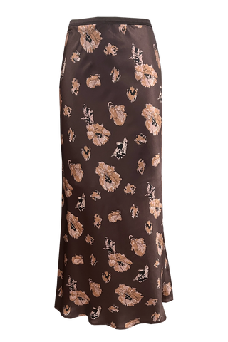 Gold Hawk Silk Skirt - Premium clothing at Lonnys NY - Just $300! Shop Womens clothing now