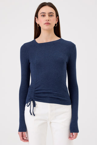 Goldie Lewinter Asymmetric Long Sleeve Top