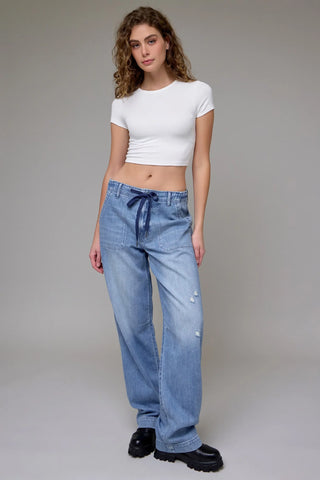Hidden Alyx Super Soft Baggy Jeans - Premium clothing at Lonnys NY - Just $96! Shop Womens clothing now