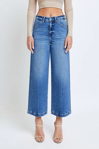 Hidden Jeans Nori Cropped Wide Leg Trouser - Premium clothing at Lonnys NY - Just $88! Shop Womens clothing now