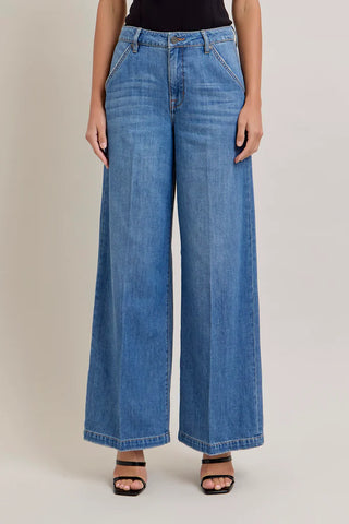 Hidden Jeans Nori Super Wide Leg Trousers - Premium clothing at Lonnys NY - Just $91! Shop Womens clothing now