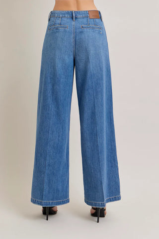 Hidden Jeans Nori Super Wide Leg Trousers - Premium clothing at Lonnys NY - Just $91! Shop Womens clothing now