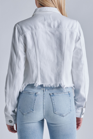 Hidden Regular Fitted Jean Jacket - Premium Coats & Jackets at Lonnys NY - Just $104! Shop Womens clothing now