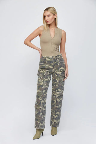 Hidden Tracey Camo Cargo Jeans - Premium clothing at Lonnys NY - Just $96! Shop Womens clothing now