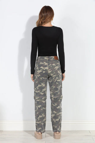 Hidden Tracey Camo Cargo Jeans - Premium clothing at Lonnys NY - Just $96! Shop Womens clothing now