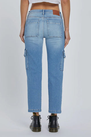 Hidden Tracey Cropped Cargo Jeans - Premium clothing at Lonnys NY - Just $94! Shop Womens clothing now