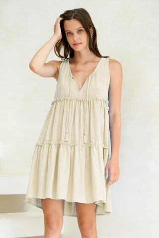 The Home Holiday Ariella Tunic Dress - Premium clothing at Lonnys NY - Just $129! Shop Womens clothing now