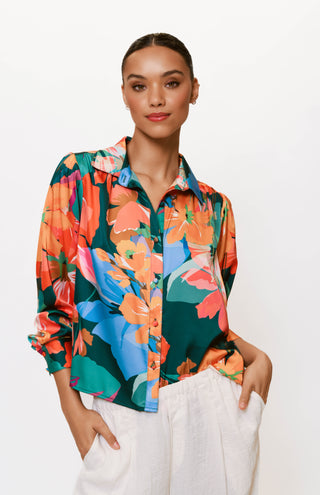 Hutch Kodie Hibiscus Blouse