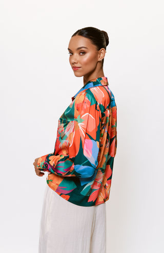 Hutch Kodie Hibiscus Blouse