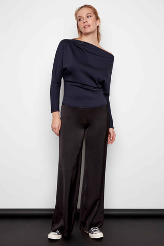 iLTM Dimitra Satin Wide Leg Pants - Premium clothing at Lonnys NY - Just $115! Shop Womens clothing now