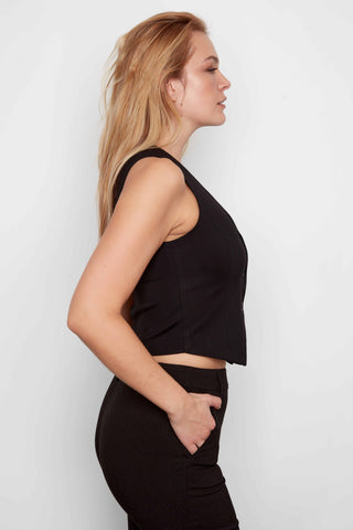 ILTM Melody Ponte Vest - Premium clothing at Lonnys NY - Just $138! Shop Womens clothing now
