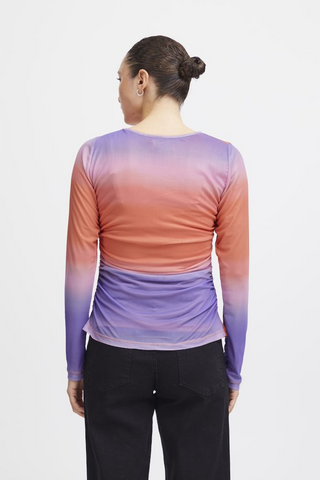 ICHI Ihista T-Shirt *FINAL SALE* - Premium Shirts & Tops at Lonnys NY - Just $25! Shop Womens clothing now