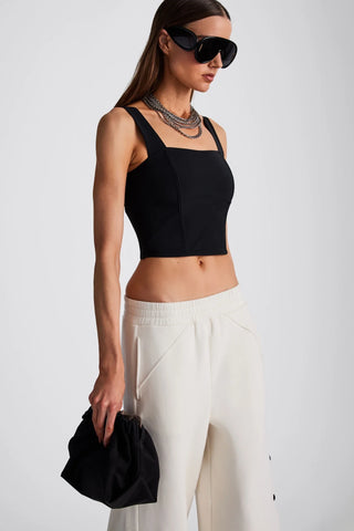 In/One Thalia Wide Leg Snap Pants - Premium clothing at Lonnys NY - Just $278! Shop Womens clothing now