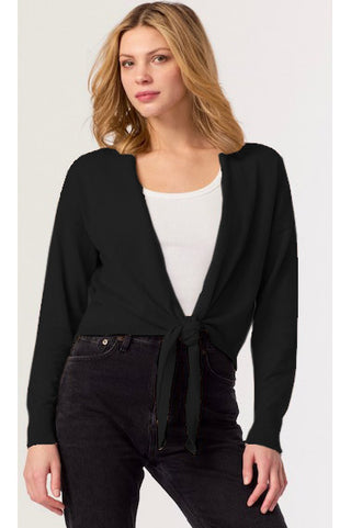 J. Society Tie Front Cardigan