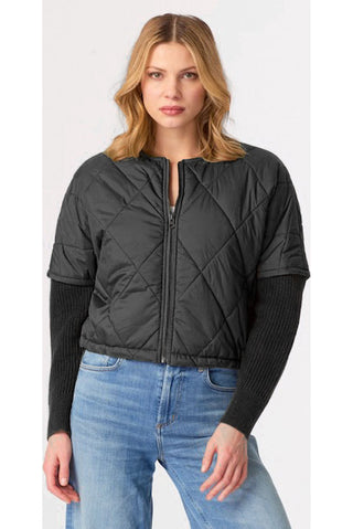 J. Society Diamond Quilted Jacket