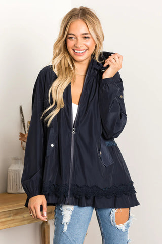 Joh Jadis Hooded Windbreaker