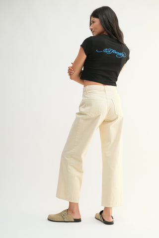 Just Black Denim Barrel Twist Jeans - Premium clothing at Lonnys NY - Just $95! Shop Womens clothing now