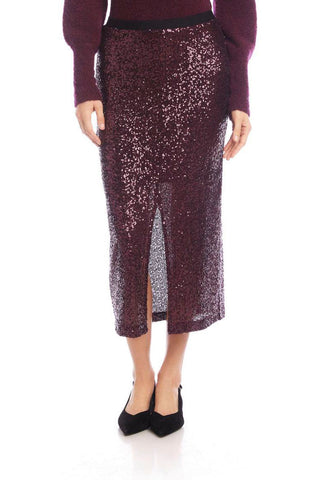 Karen Kane Sequin Midi Skirt