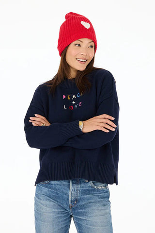 Kerri Rosenthal Boyfriend Peace & Love Sweater