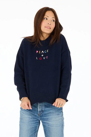 Kerri Rosenthal Boyfriend Peace & Love Sweater