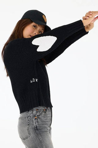 Kerri Rosenthal Marlow Imperfect Heart Sweater