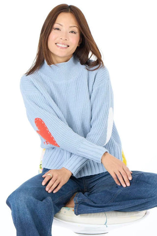 Kerri Rosenthal Marlow Imperfect Heart Sweater