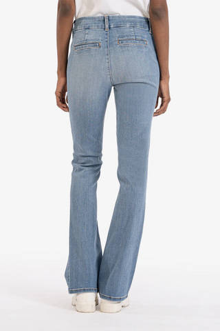 Kut From The Kloth Natalie Mid Rise Trouser Bootcut - Premium Jeans at Lonnys NY - Just $103! Shop Womens clothing now