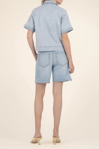 Kut Kiko Boxy Camp Shirt - Premium clothing at Lonnys NY - Just $103! Shop Womens clothing now