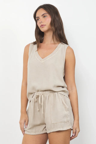 LA Made Helena V-Neck Tank Top