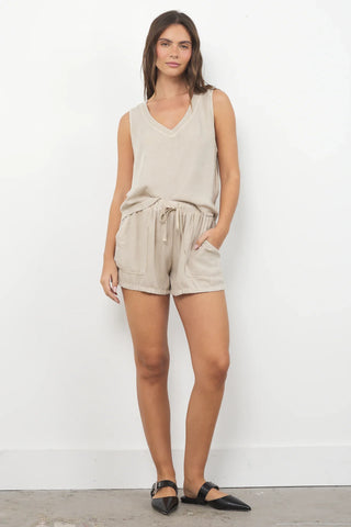 LA Made Helena V-Neck Tank Top