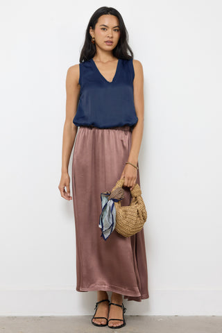 LA Made Lila Satin Tank Top